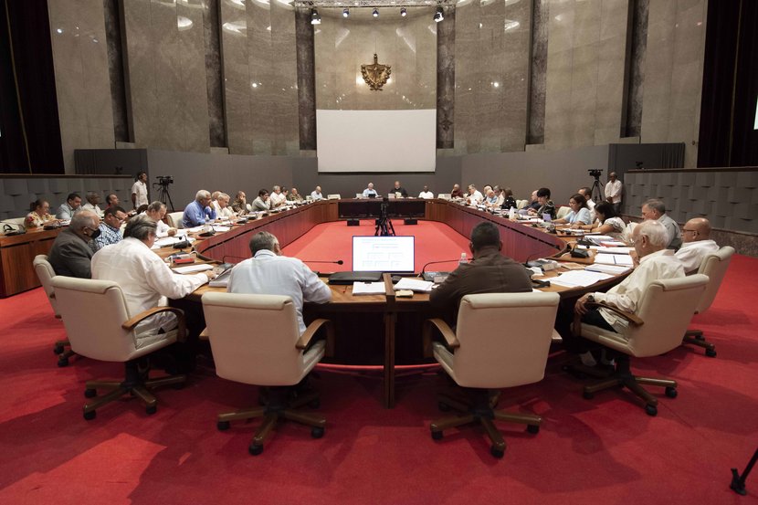 Consejo de Ministros (tomada de la Presidencia)