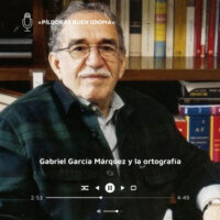 Gabriel García Márquez y la ortografía