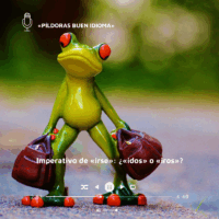 Imperativo de «irse»: ¿«idos» o «iros»?